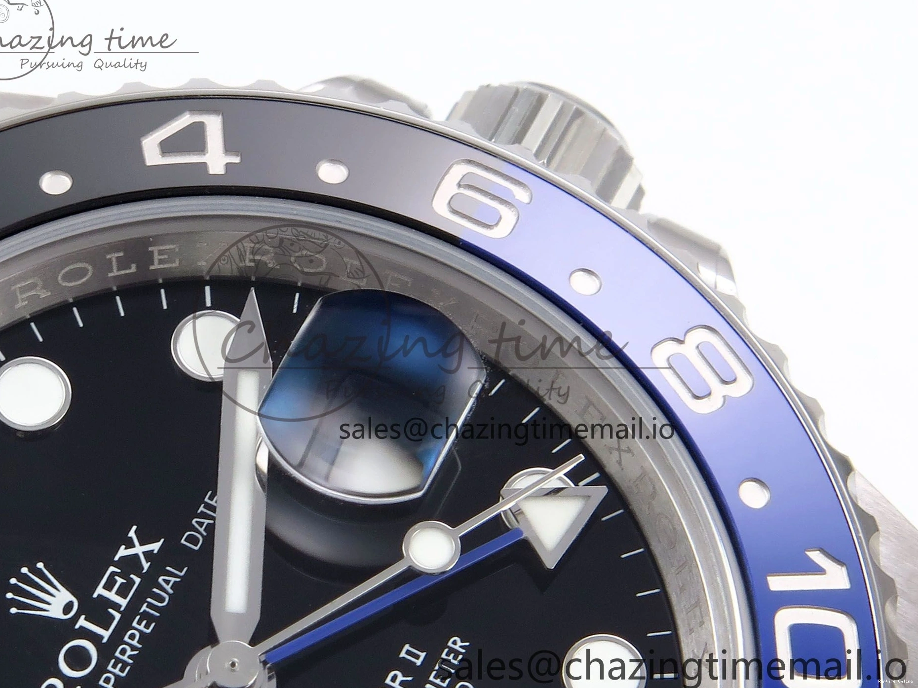 0411 GMT-Master II 126710 BLNR 904L THBF 1:1 Best Edition on Oyster Bracelet SH3285 CHS StreetReady 957